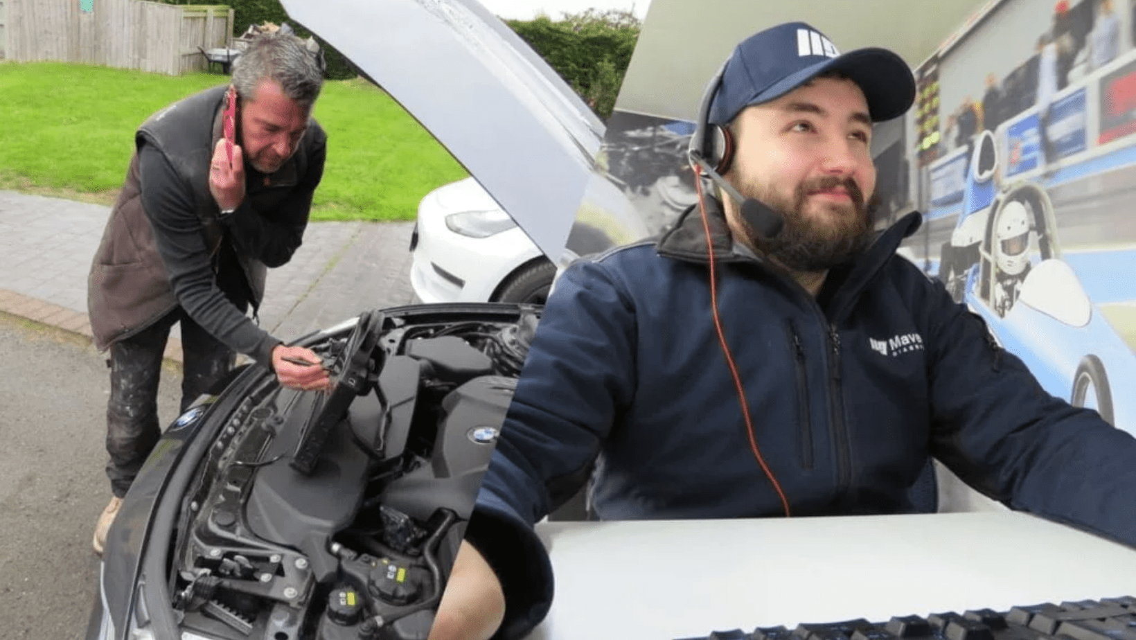 Sam and Gary of Maverick Diagnostics on support call