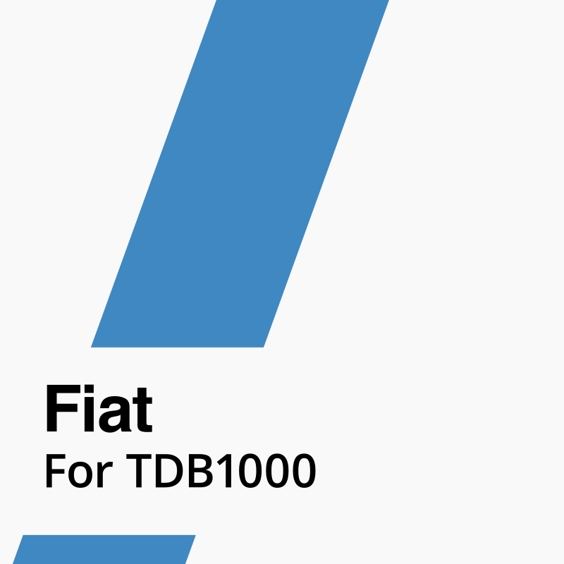 fiat for tdb1000