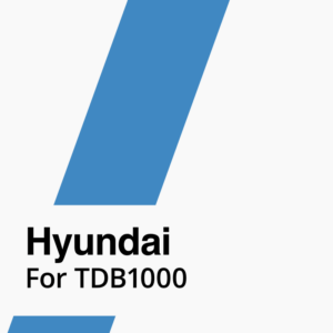 Hyundai Software for TDB1000